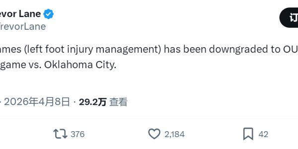 九游娱乐-不打了！詹姆斯宣布休战！湖人三巨头全部伤停